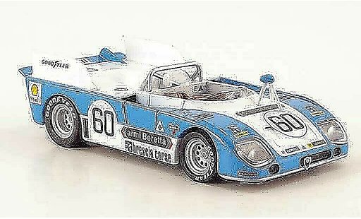 Alfa Romeo 33.3 tt3 1/43 M4 1973 TT No.60 24h Le Mans Facetti / Zeccoli diecast model cars