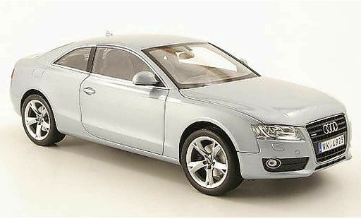 Audi A5 coupe 1/18 Norev grey metallized 2007 diecast model cars