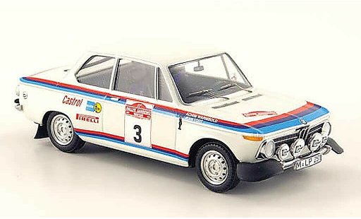 Bmw 2002 ti 1/43 Trofeu No.3 Warmbold/Todt Rally San Remo 1973 diecast model cars