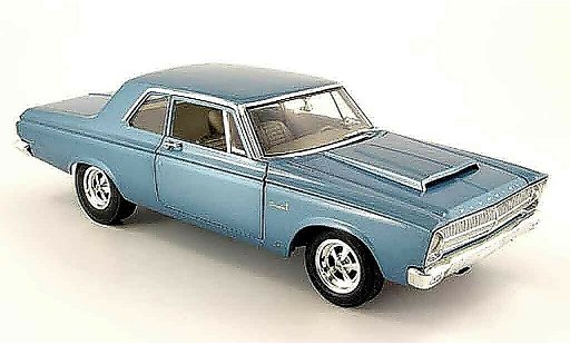 Plymouth Belvedere Super Stock 1/18 Highway 61 hemi dd1 blue 1965 diecast model cars