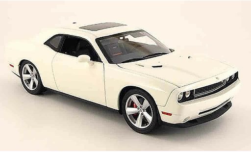 Dodge Challenger 2008 1/18 Highway 61 srt8 white diecast model cars