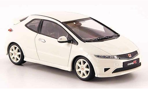 Honda Civic Type R 1/43 Ebbro white diecast model cars