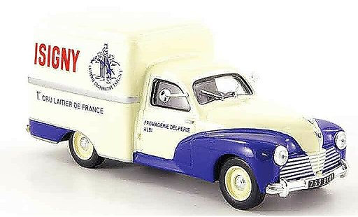 Peugeot 203 Fourgonette 1/43 IXO Fourgonette u8 isigny 1953 diecast model cars