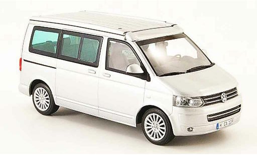Volkswagen Combi Base 1/43 Minichamps t5 california grey metallisee 2009 diecast model cars