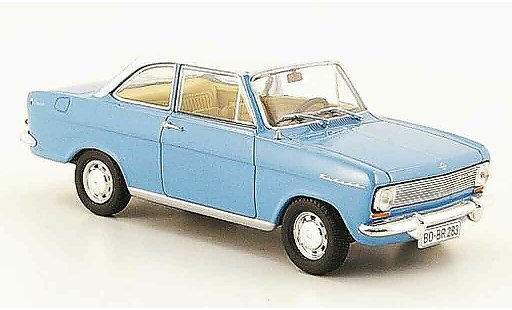 Opel Kadett A A 1/43 Starline coupe blue white 1963 diecast model cars