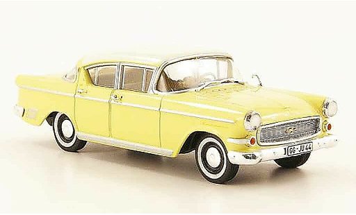 Opel Kapitan P2.5 1/43 Starline p 2.5 yellow white 1958 diecast model cars