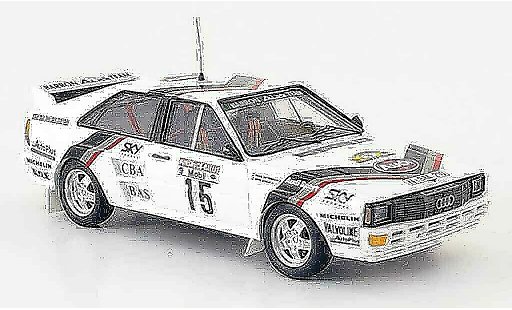 Audi Quattro rallye 1/43 Trofeu No.16 Bosch Oosterbaan Rally Hunsruck 1985 diecast model cars