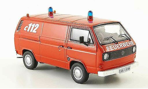 Volkswagen Combi A 1/43 Premium Cls t3a van pompier diecast model cars