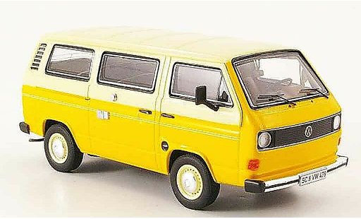 Volkswagen Combi A 1/43 Premium Cls t3a bus l yellow beige diecast model cars