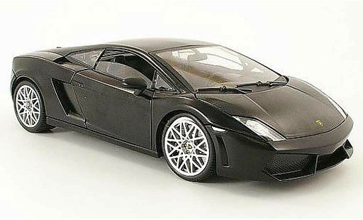 Lamborghini Gallardo LP560-4 LP560-4 1/18 Mondo Motors black mat diecast model cars