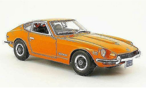 Datsun 240Z Coupe 1/18 Maisto orange 1971 diecast model cars