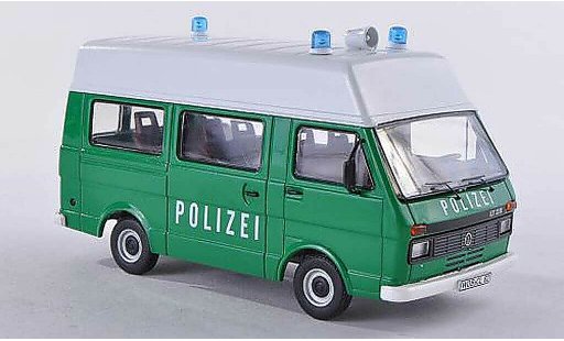 Volkswagen LT28 Bus 1/43 Premium ClassiXXs toit sureleve police vert diecast model cars