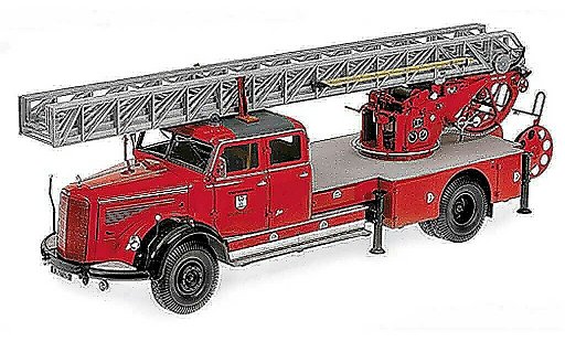 Mercedes L 6600 Base 1/18 Minichamps DL30 Fire brigade Wolfsburg 1950 diecast model cars