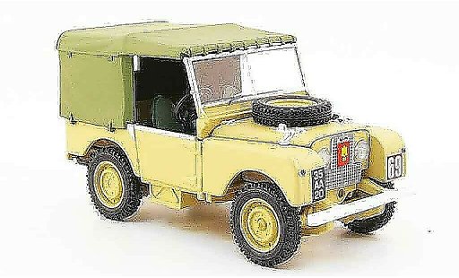 Land Rover 80 Base 1/43 Vanguards Suffolk Regiment beige diecast model cars