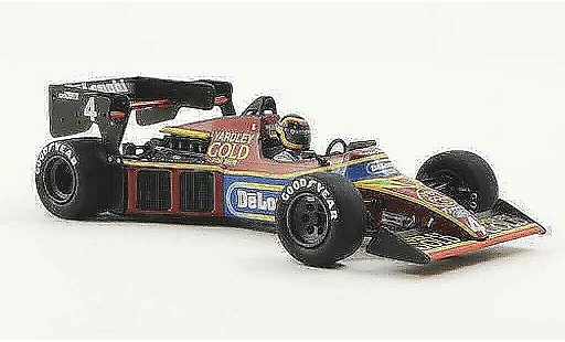 Tyrrell 012 1984 1/43 Minichamps Ford No.4 Yardley/DeLonghi S.Bellof Training GP Monaco diecast model cars