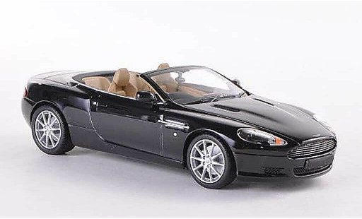 Aston Martin DB9 volante 1/43 Minichamps black 2009 diecast model cars