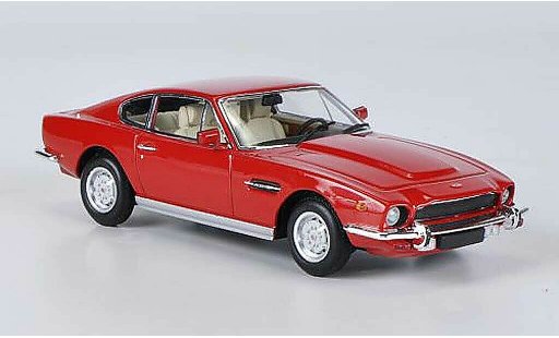 Aston Martin V8 saloon 1/43 Minichamps red 1987 diecast model cars