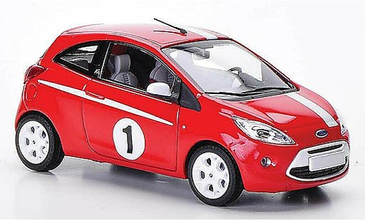 Ford Ka Grand Prix 1/43 Minichamps red/white 2009 diecast model cars