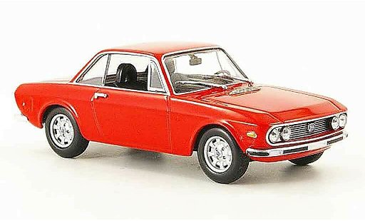 Lancia Fulvia HF 1/43 Minichamps 1600 red 1970 diecast model cars