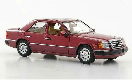 Mercedes 230 Coupe 1/43 Minichamps (W124) red 1991 diecast model cars