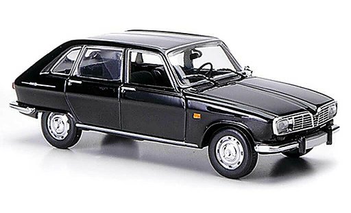 Renault 16 Base 1/43 Minichamps black 1965 diecast model cars
