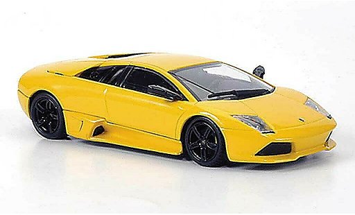 Lamborghini Murcielago LP640 1/43 Minichamps yellow 2006 diecast model cars