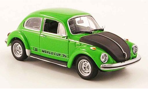 Volkswagen Coccinelle Base 1/43 Minichamps 1303 world cup green black 1974 diecast model cars