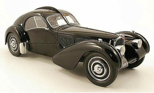 Bugatti 57 Atlantic 1/18 Neo SC noir 1938 diecast model cars
