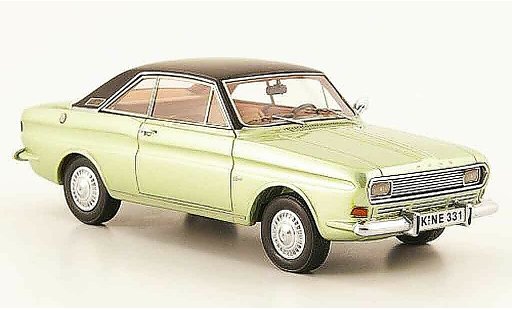 Ford Taunus Berline 1/43 Neo (P6) Coupe green black diecast model cars