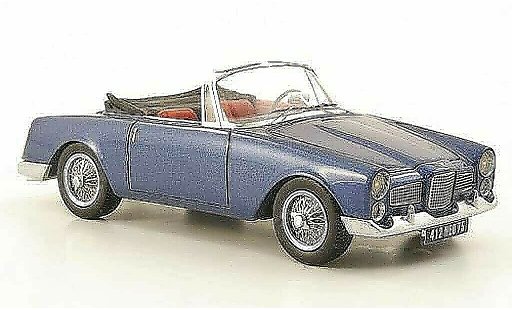 Facel Vega Facellia Cabriolet 1/43 Neo F2 DHC black-blue 1961 diecast model cars