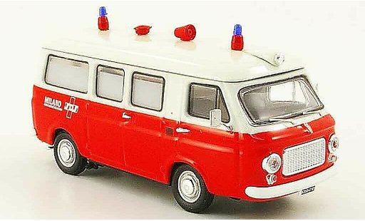 Fiat 238 Ambulanza 1/43 Rio Ambulance Mailand KTW 1968 diecast model cars