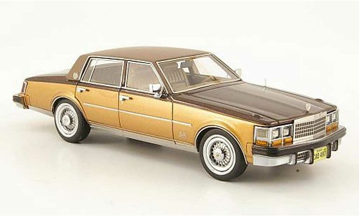 Cadillac Seville Elegante 1/43 Neo 1978 Mk I brown/gold diecast model cars