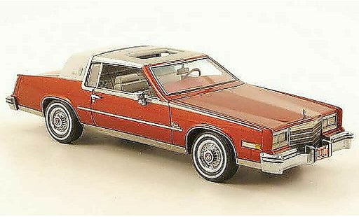 Cadillac Eldorado Biarritz 1/43 Neo red/white/d 1979 diecast model cars