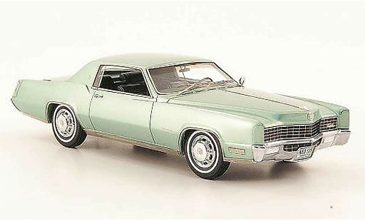 Cadillac Eldorado Coupe 1/43 Neo green 1967 diecast model cars