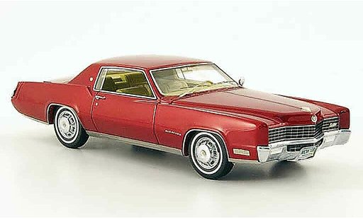 Cadillac Eldorado Coupe 1/43 Neo red edition liavecee 500 1967 diecast model cars
