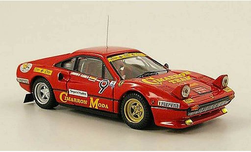 Ferrari 308 GTB 1/43 Best No.9 Cibrown Team Rally Spanien 1985 diecast model cars
