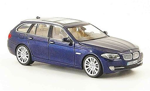 Bmw 525 F11 1/43 Schuco d Touring blue 2010 diecast model cars