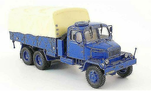 Praga V3S Pritsche 1/43 Abrex flatbed blue/beige diecast model cars