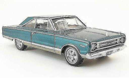 Plymouth Satellite 1967 1/18 Highway 61 petrol diecast model cars