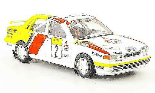 Mitsubishi Galant VR4 1/43 Trofeu No.2 ERC 1992 diecast model cars