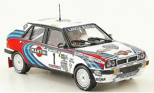 Lancia Delta HF Integrale 1/43 Mini Partes 16v no.1 winner rallye portugal 1990 diecast model cars