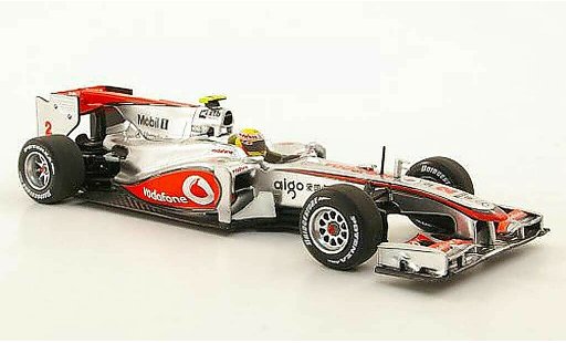 Mercedes F1 2010 1/43 Minichamps McLaren MP4-25 No.2 Vodafone L.Hamilton Saison diecast model cars