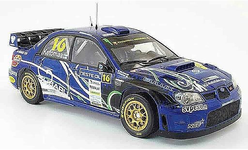 Subaru Impreza WRC 1/18 Sun Star 07 no.16 rallye finlande 2009 diecast model cars