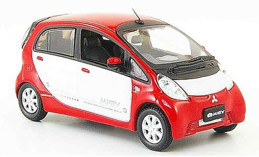 Mitsubishi iMiev Base 1/43 Vitesse red white diecast model cars