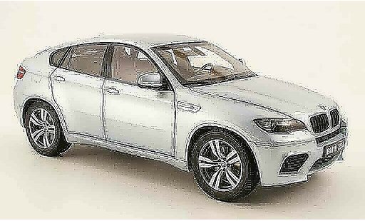 Bmw X6 M 1/18 Kyosho E71 grey diecast model cars