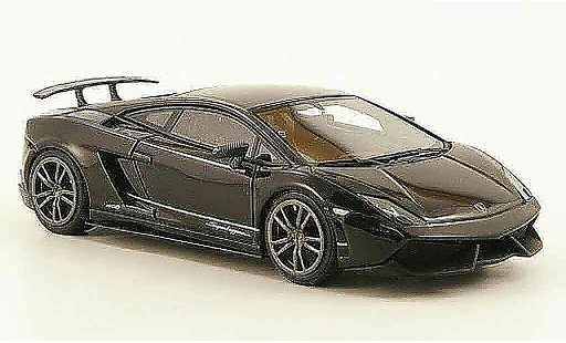 Lamborghini Gallardo LP570-4 1/43 Look Smart superleggera black 2010 diecast model cars