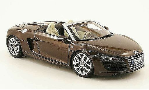 Audi R8 spyder 1/18 Kyosho brown diecast model cars