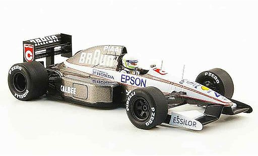 Tyrrell 020 Base 1/43 Spark No.4 brown S.Modena GP Monaco 1991 diecast model cars