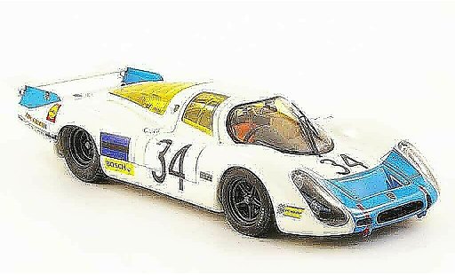 Porsche 908 1968 1/43 Ebbro No.34 24h Le Mans diecast model cars