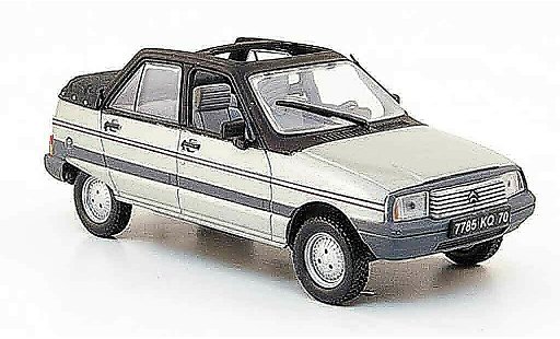 Citroen Visa Cabriolet 1/43 Nostalgie decouvrable grey metallisee 1984 diecast model cars